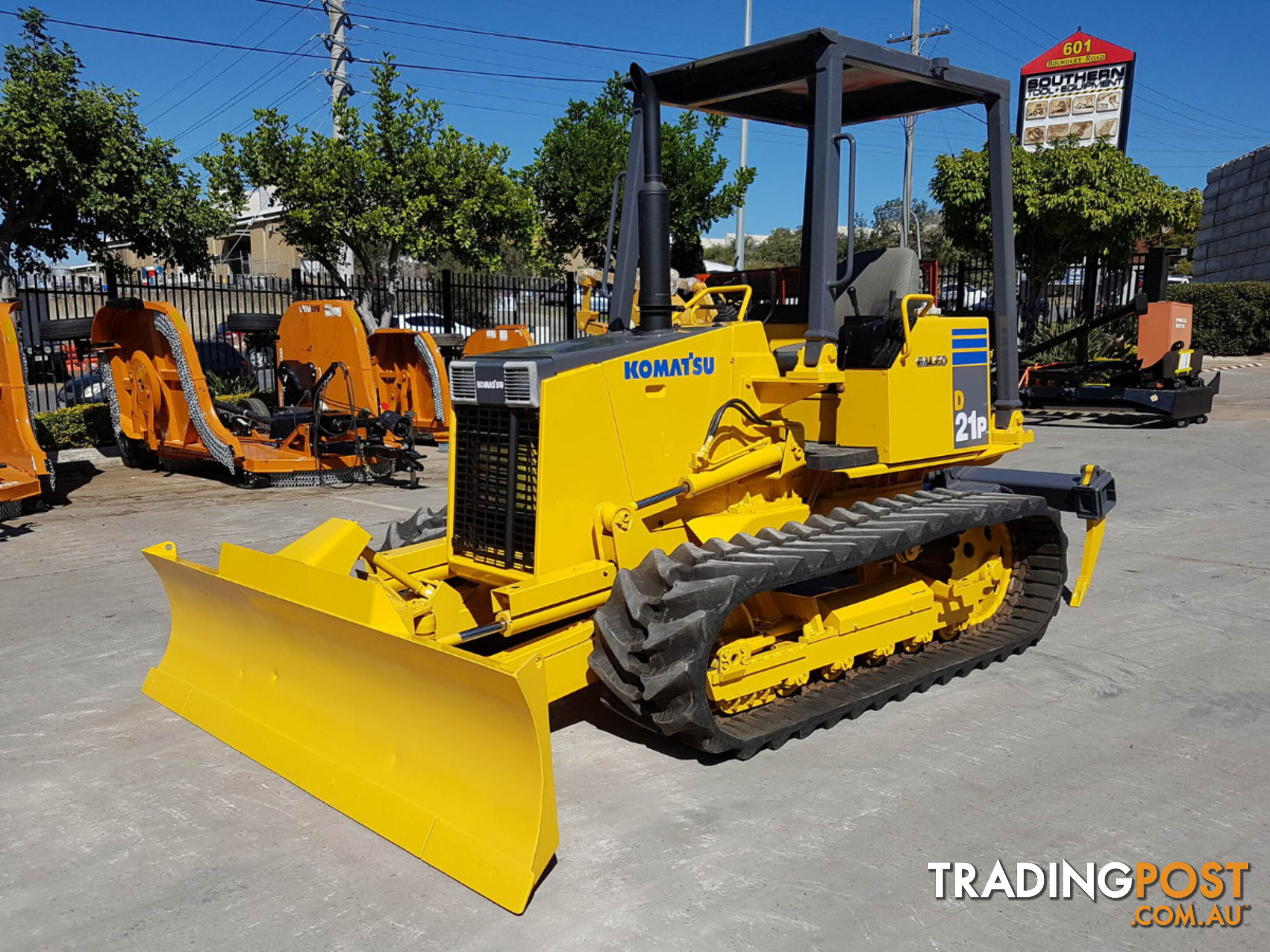 2005 Komatsu D21P-8 Dozer D21 /w Rubber Tracks 