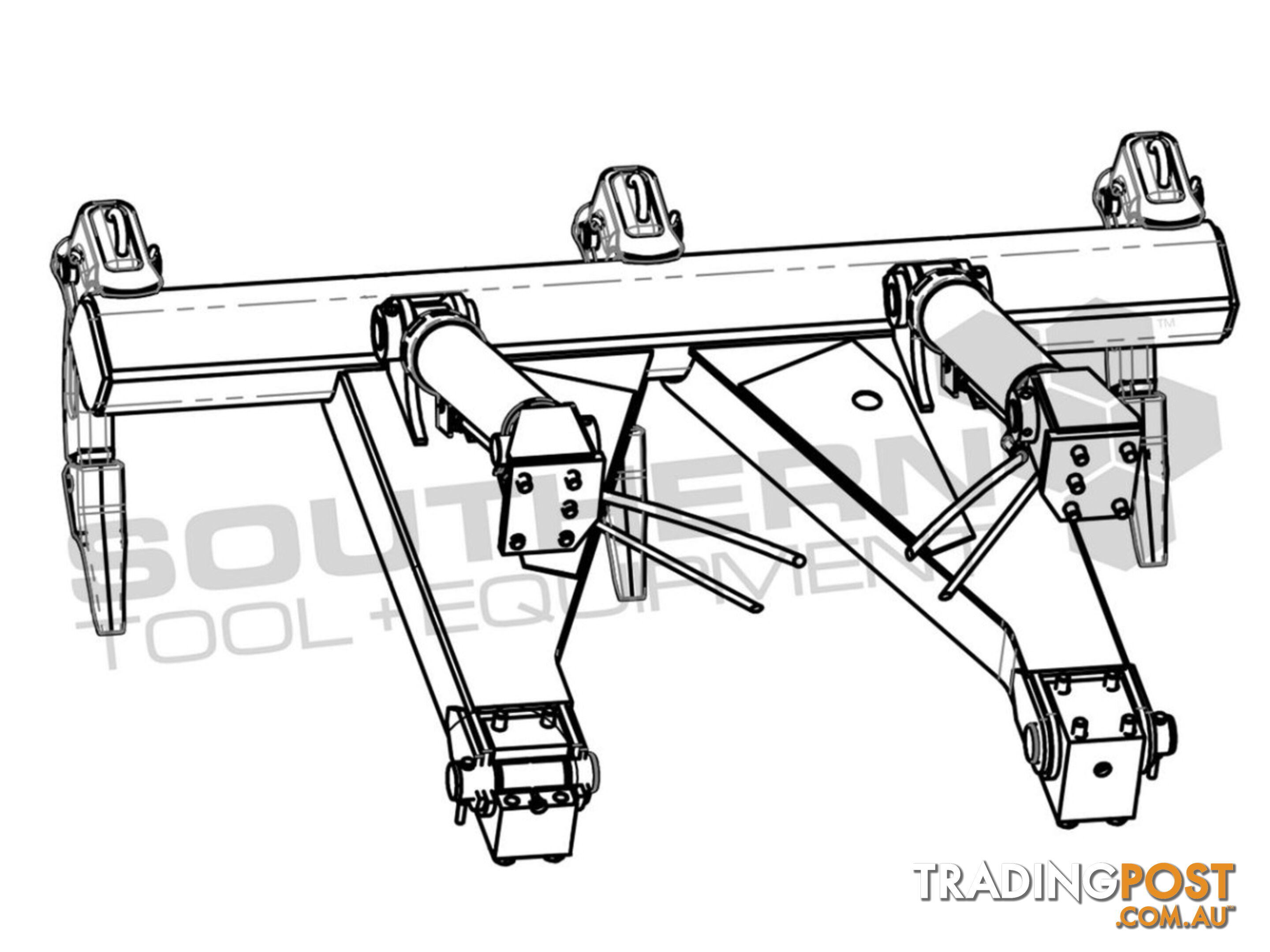 Caterpillar D5M Two Barrel Dozer Rippers