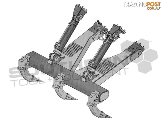 Caterpillar D5M Two Barrel Dozer Rippers