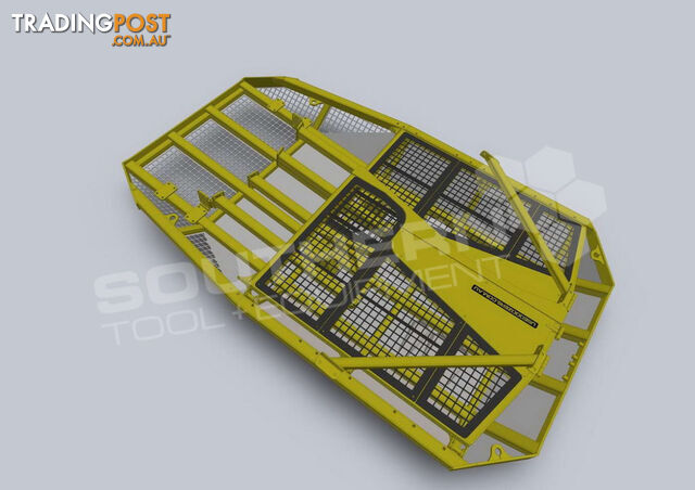 Caterpillar D6 Heavy Duty Turtle Scrub Canopy 