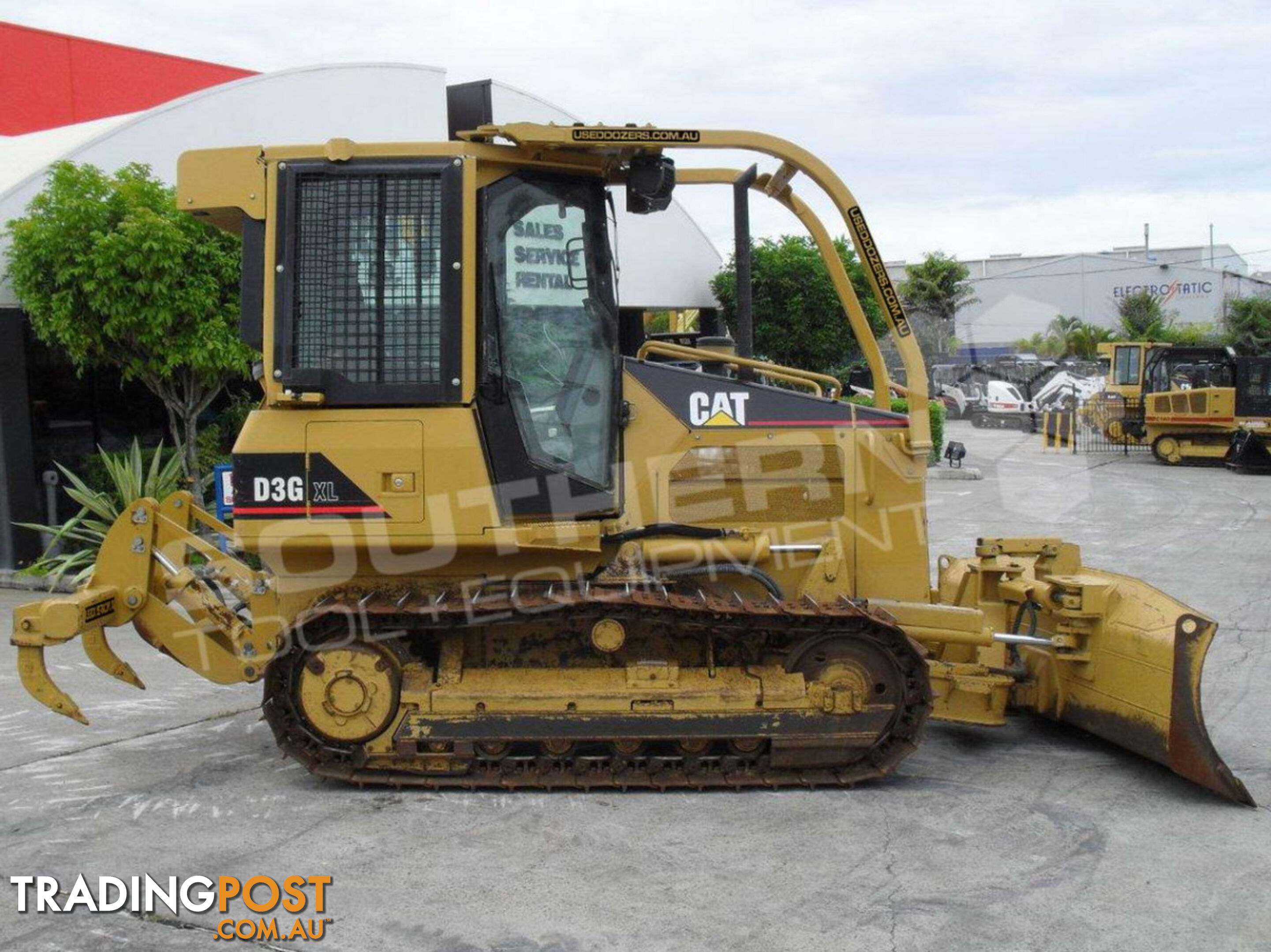 Caterpillar D3G Two Barrel Dozer Rippers