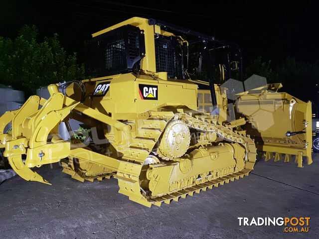 CATERPILLAR D6T XL Bulldozer CAT D6 dozer with Stick Rake & Drive in Tree Spear