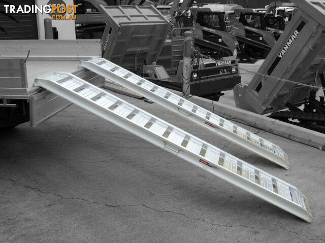 Digga [1800.kg] Aluminium Loading Ramps - Kanga / Dingo / Bobcat / Skid Steer Loading Ramps 