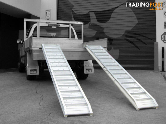 Digga [1800.kg] Aluminium Loading Ramps - Kanga / Dingo / Bobcat / Skid Steer Loading Ramps 