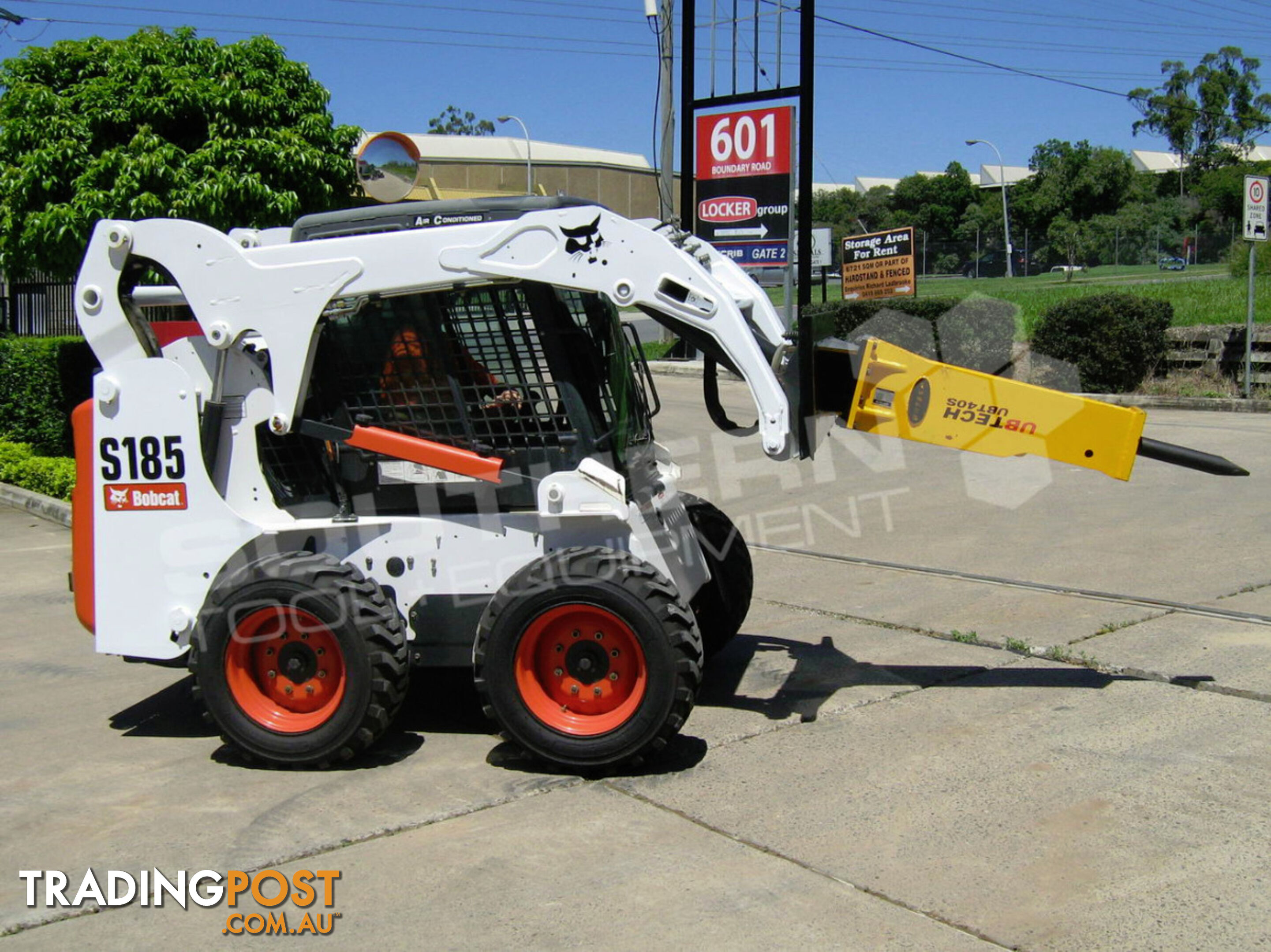 UBTECH UBT40S Skid Steer Loader Silence Hydraulic Rock Breaker 