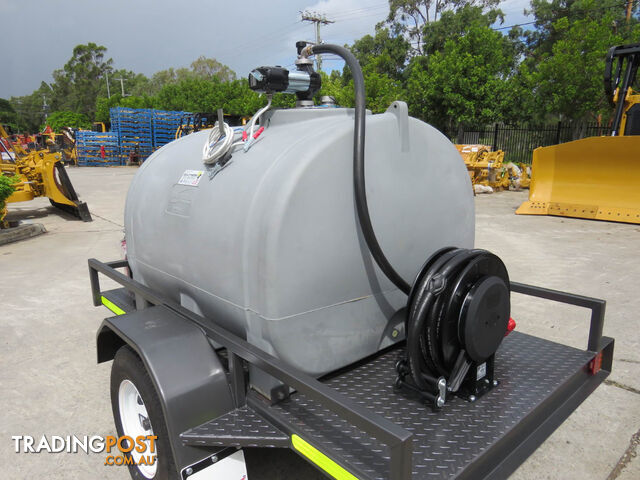  Trailer 1200L Diesel Fuel Tank 12V 85L/PM High flow Mine Spec 