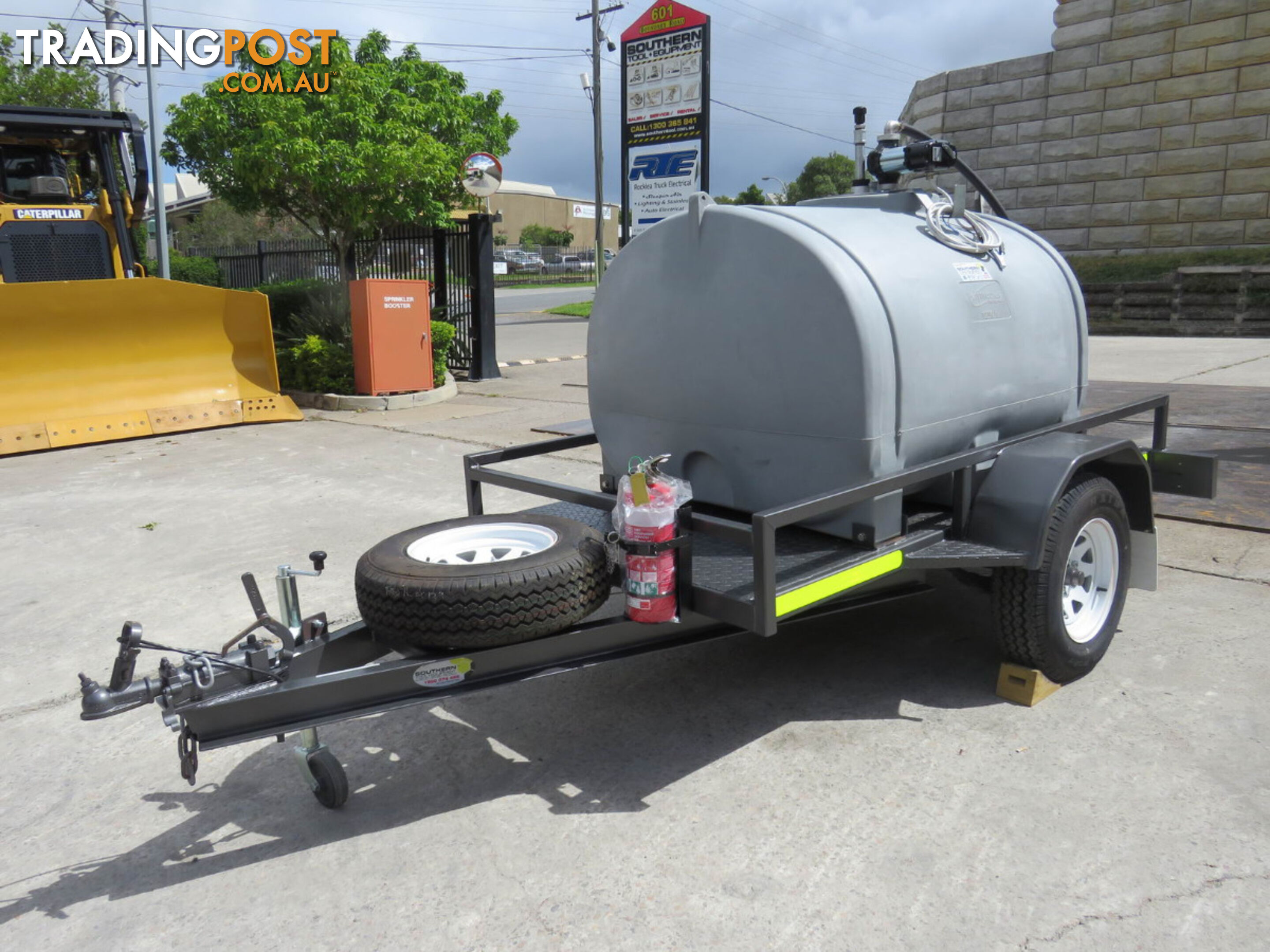  Trailer 1200L Diesel Fuel Tank 12V 85L/PM High flow Mine Spec 