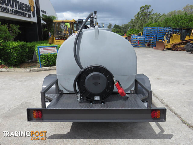  Trailer 1200L Diesel Fuel Tank 12V 85L/PM High flow Mine Spec 