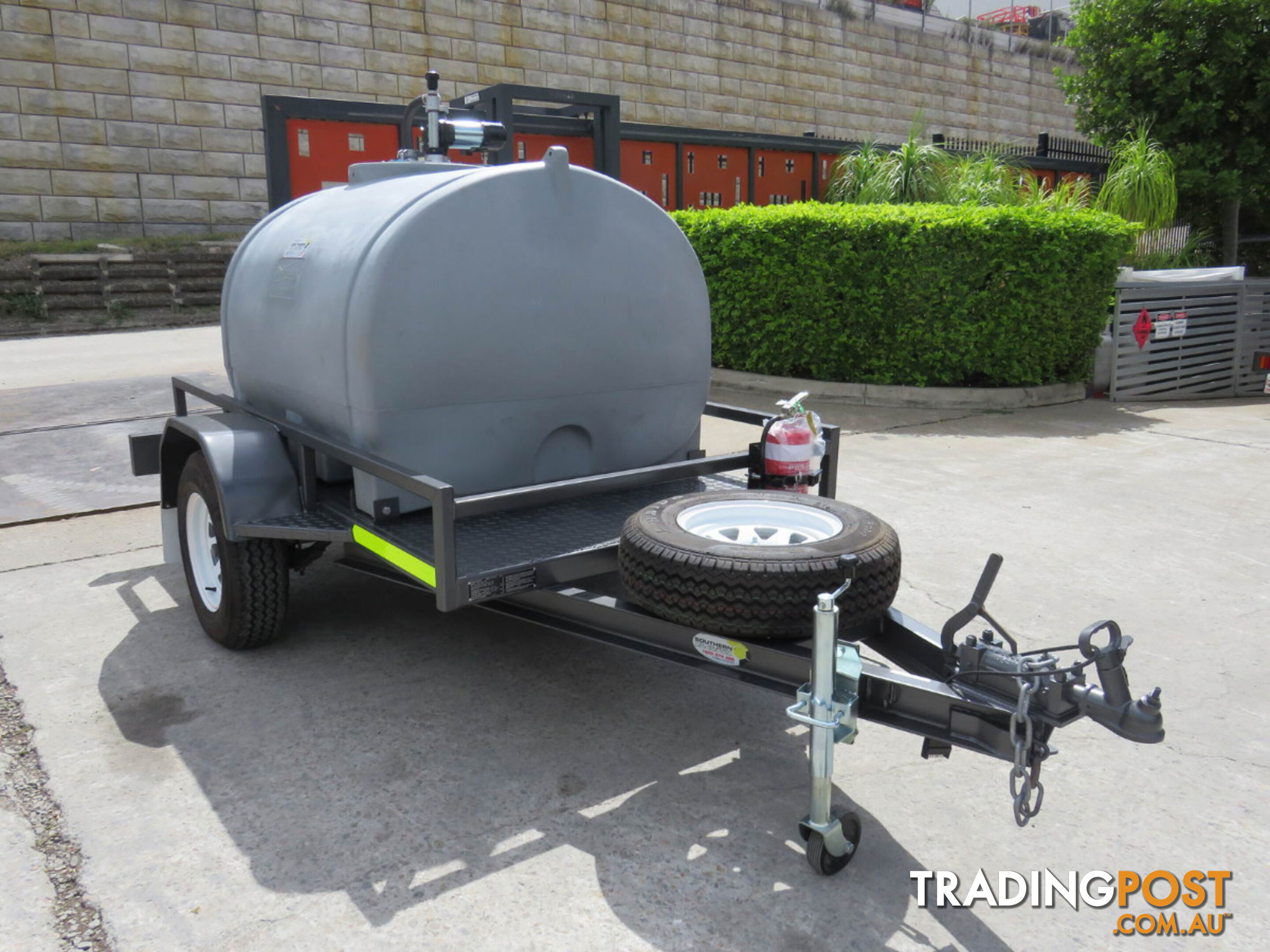  Trailer 1200L Diesel Fuel Tank 12V 85L/PM High flow Mine Spec 