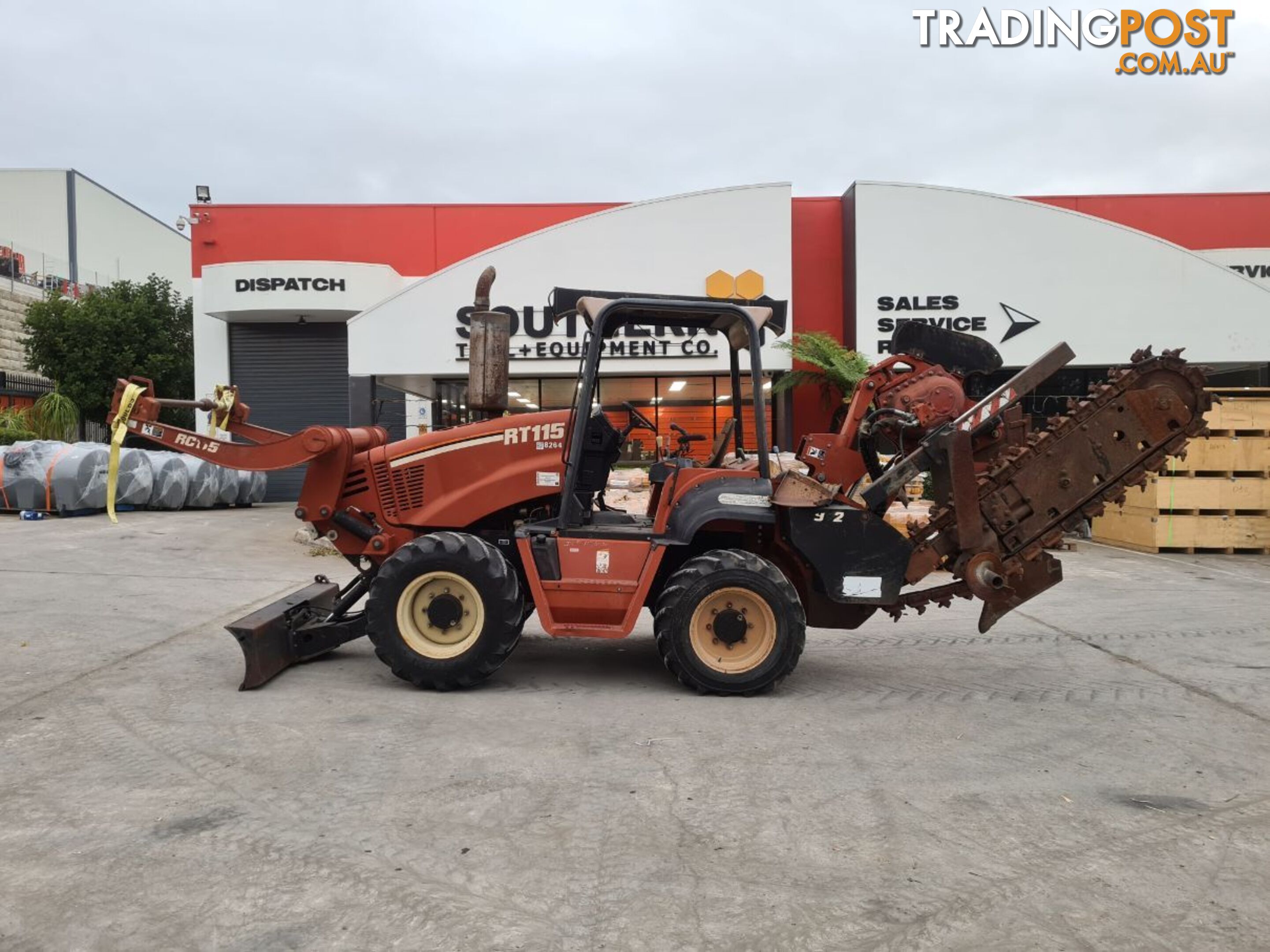 Ditch Witch RT115 Trencher (Stock No. 89694)