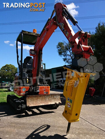 UBTECH UBT10S Silence Hydraulic Hammer Rock Concrete Breaker