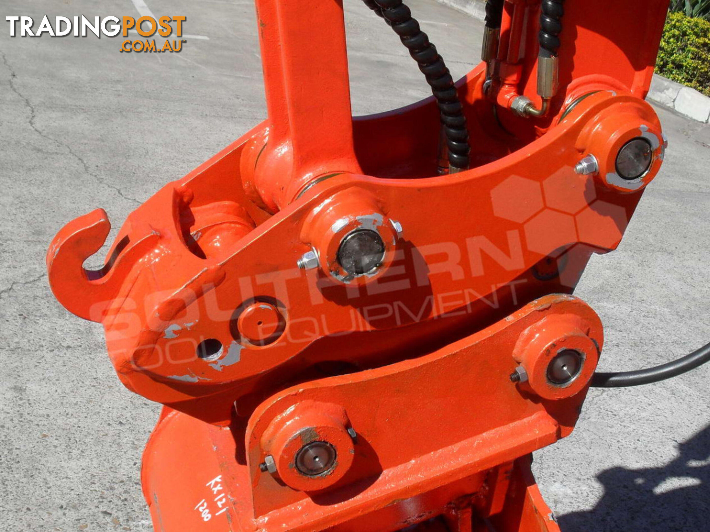  Hydraulic Quick Hitch Suits 4 Ton Kubota KX121 Excavators PP238 