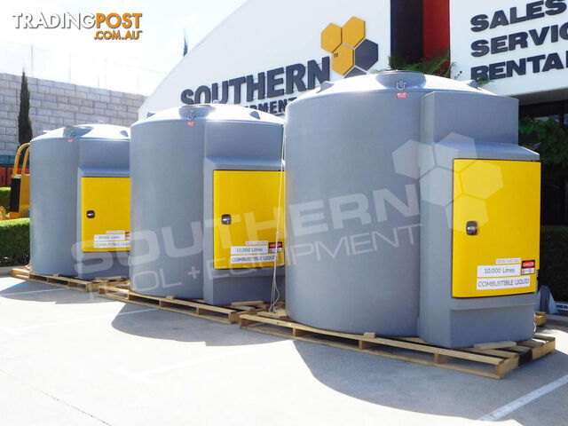 10,000L Diesel Fuel Tank fully bunded fuel storage station