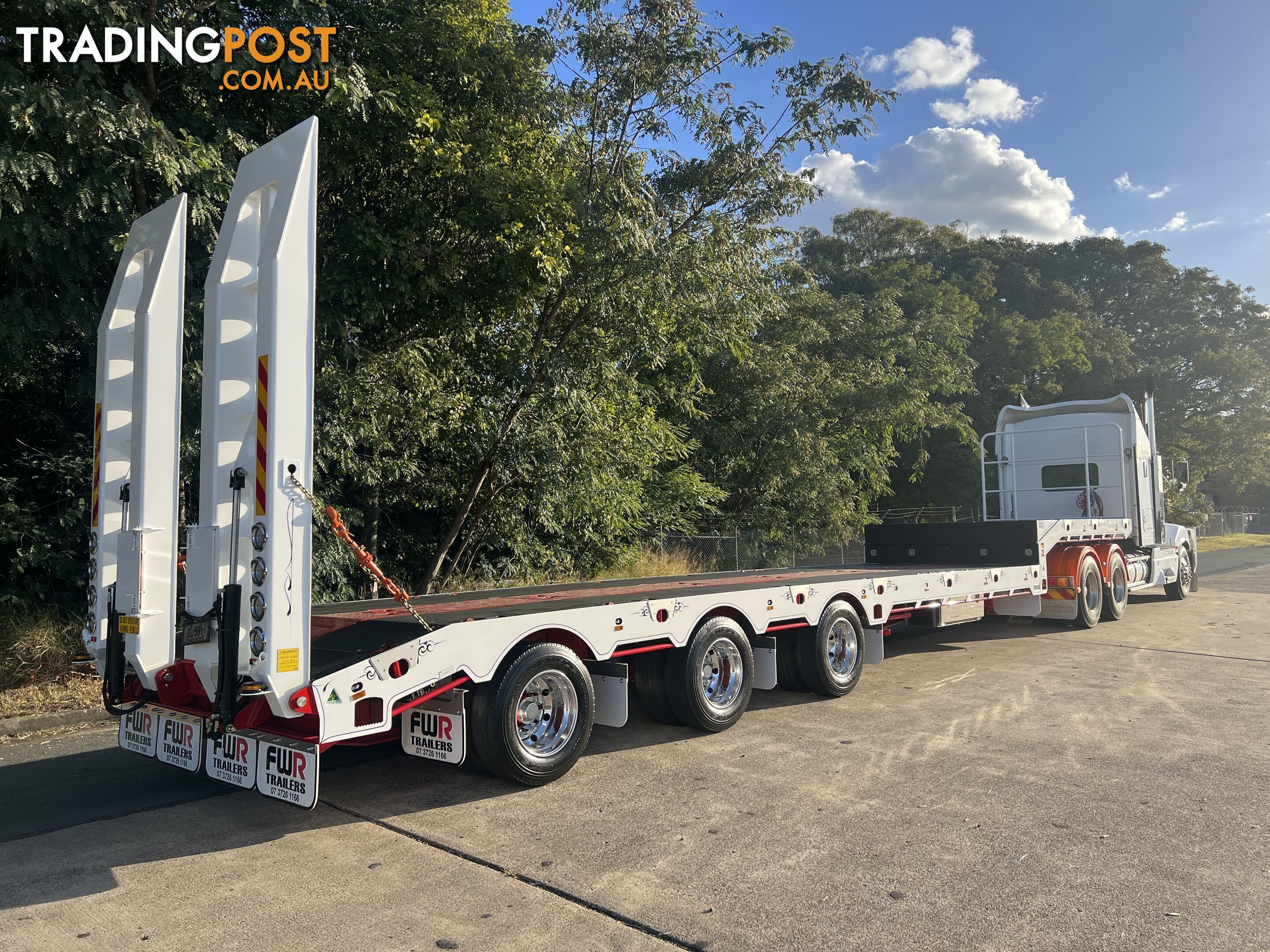 2024 FWR Trailers 48Ft Deck Widener Low Loader Trailer 