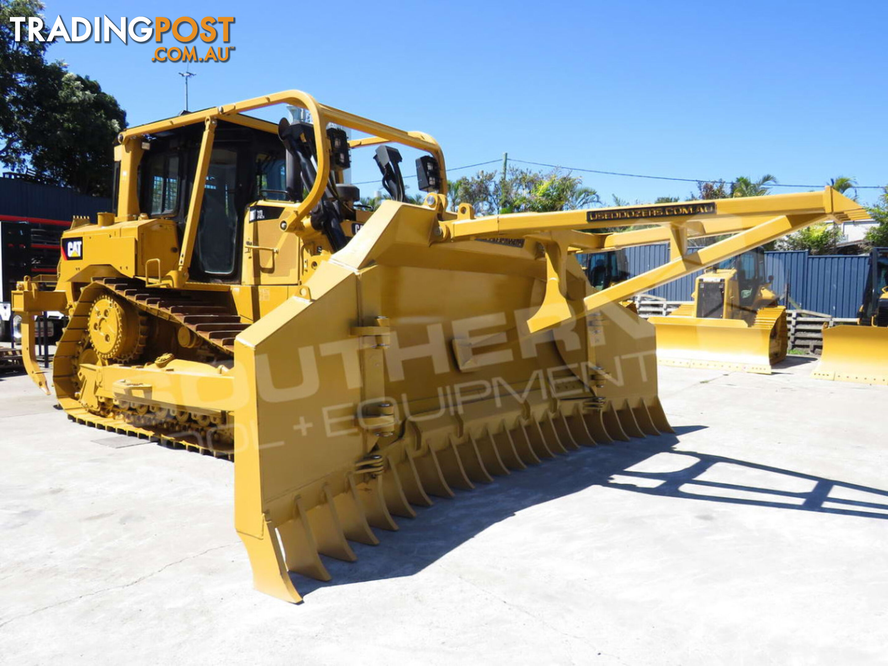 Caterpillar D6T XL SU Dozer w Stick Rakes & Tree Spear fitted (Stock No. 2317RR)