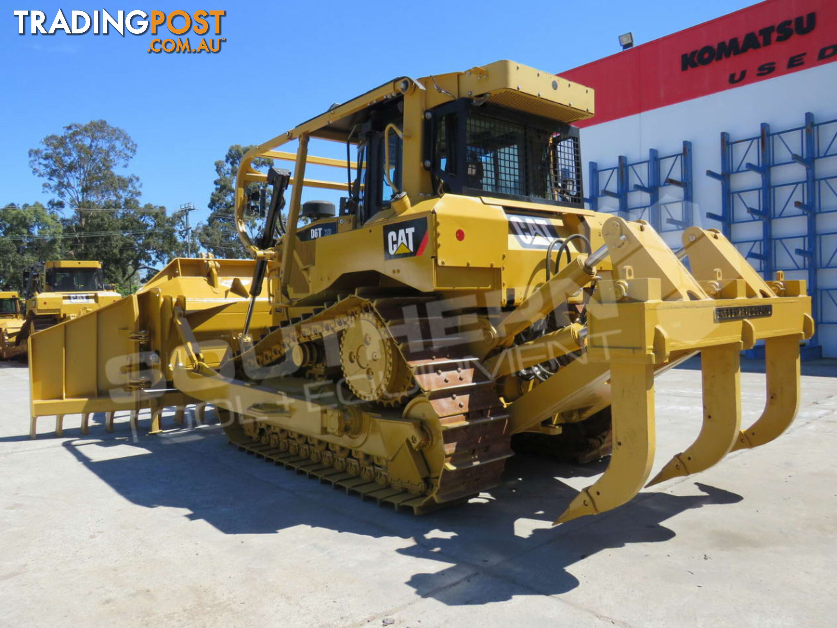 Caterpillar D6T XL SU Dozer w Stick Rakes & Tree Spear fitted (Stock No. 2317RR)