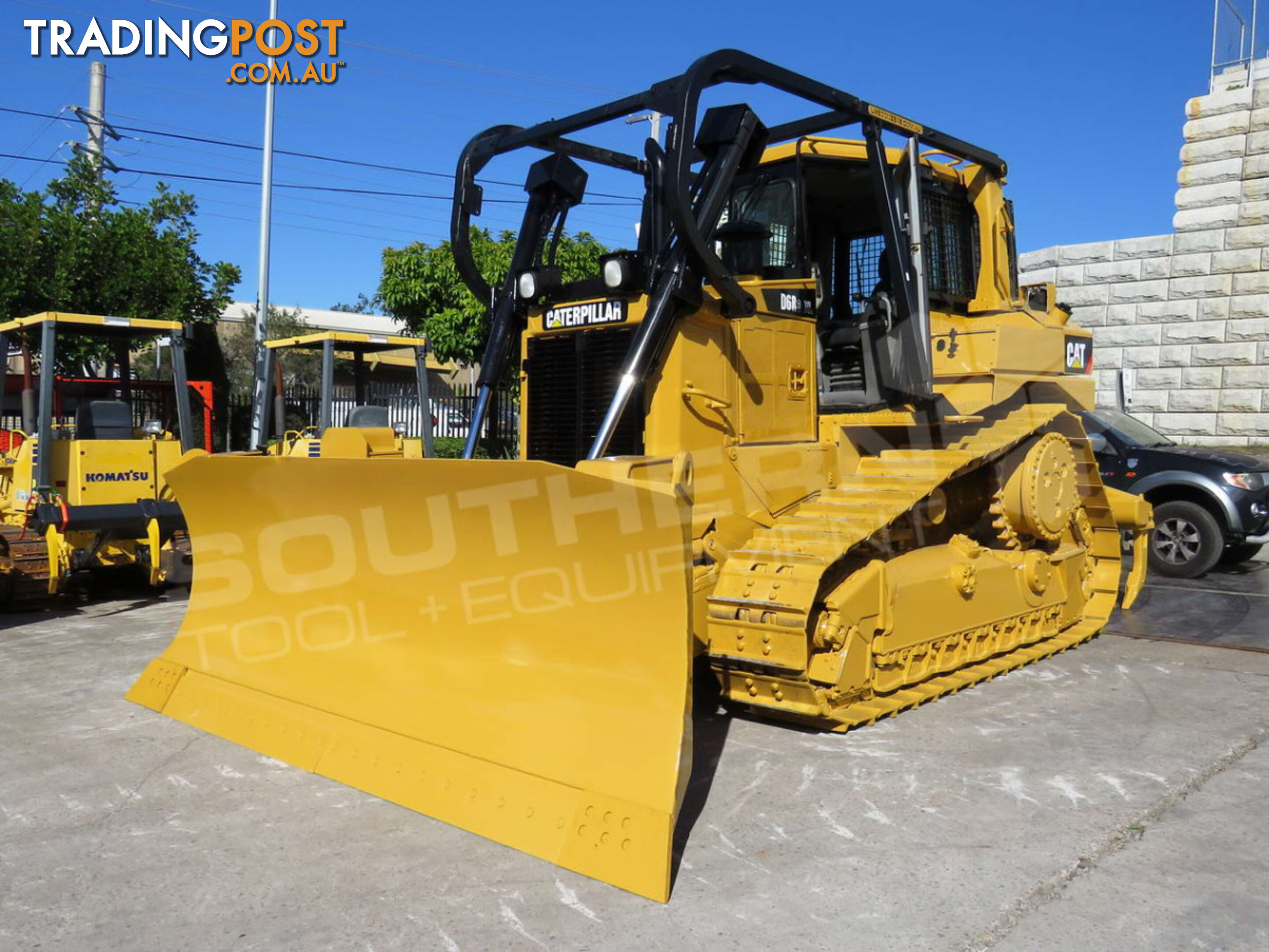 CATERPILLAR D6R XL Bulldozer VPAT blade CAT D6 dozer