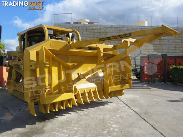 Caterpillar D6R XW Bulldozer Rippers Stick Rake & Tree Spear