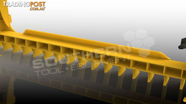 Heavy Duty Caterpillar D5M D6M Dozer Bi-Folding Stick Rake 