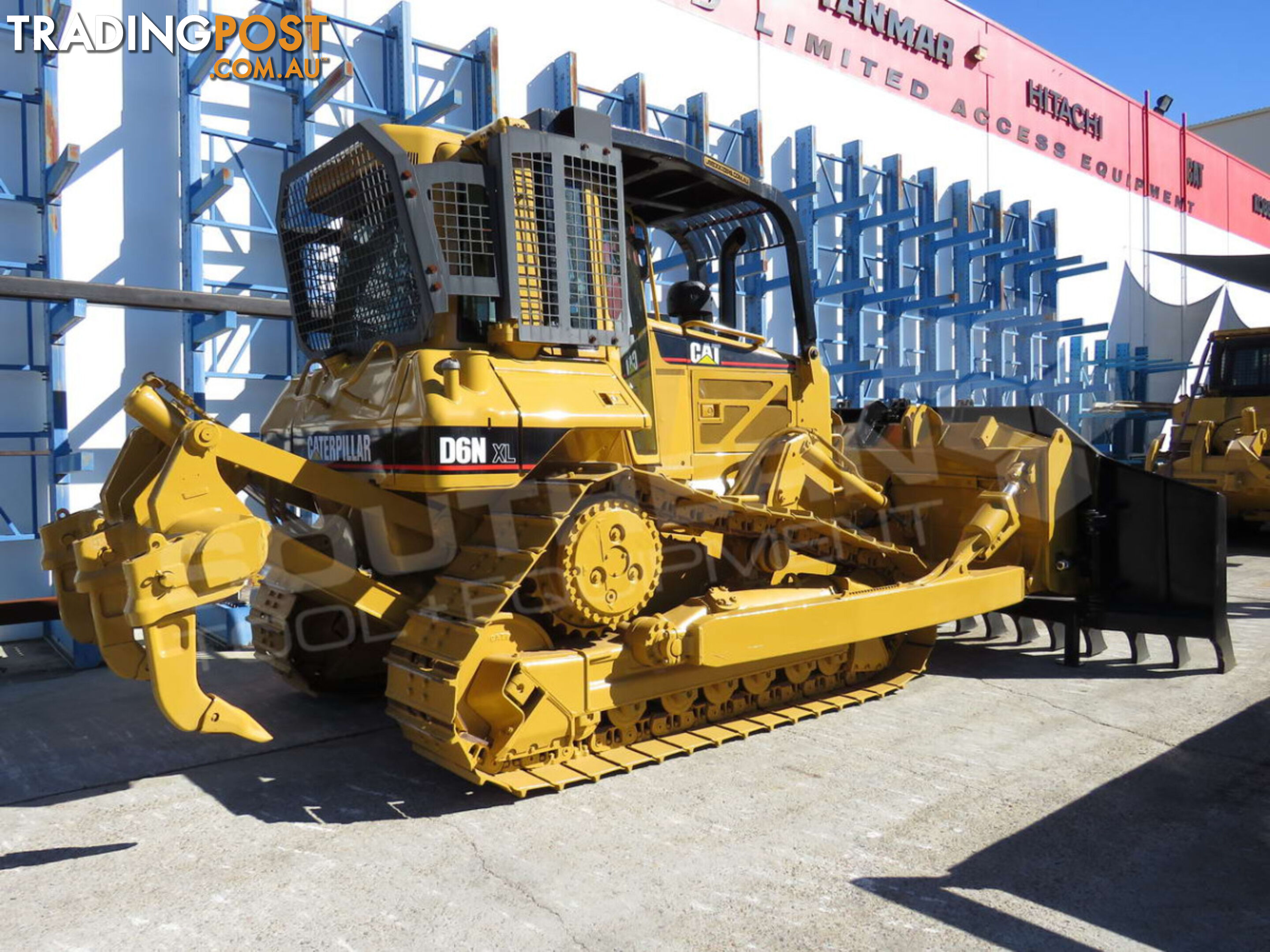 Caterpillar D6N XL Bulldozer Stick Rake Fitted SU Blade