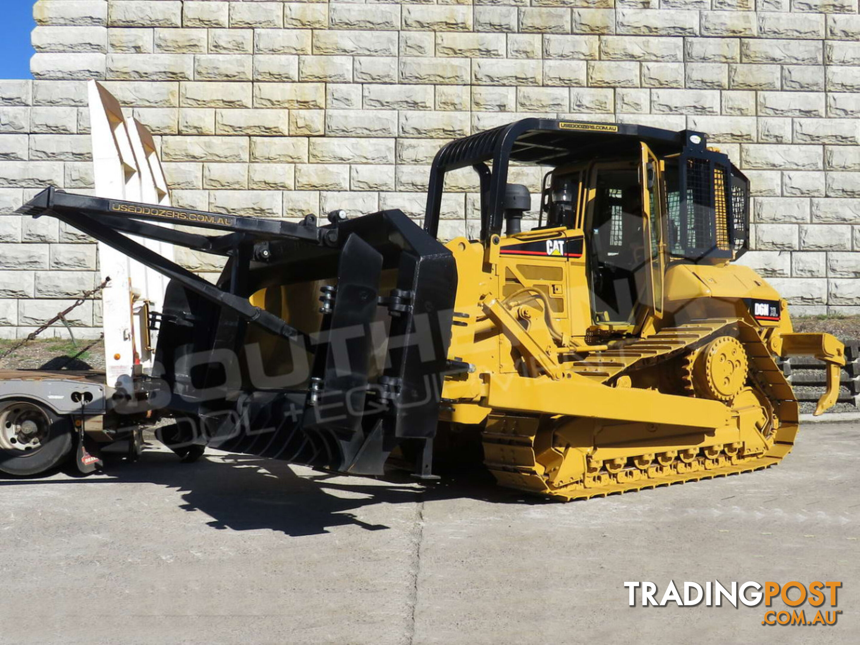 Caterpillar D6N XL Bulldozer Stick Rake Fitted SU Blade