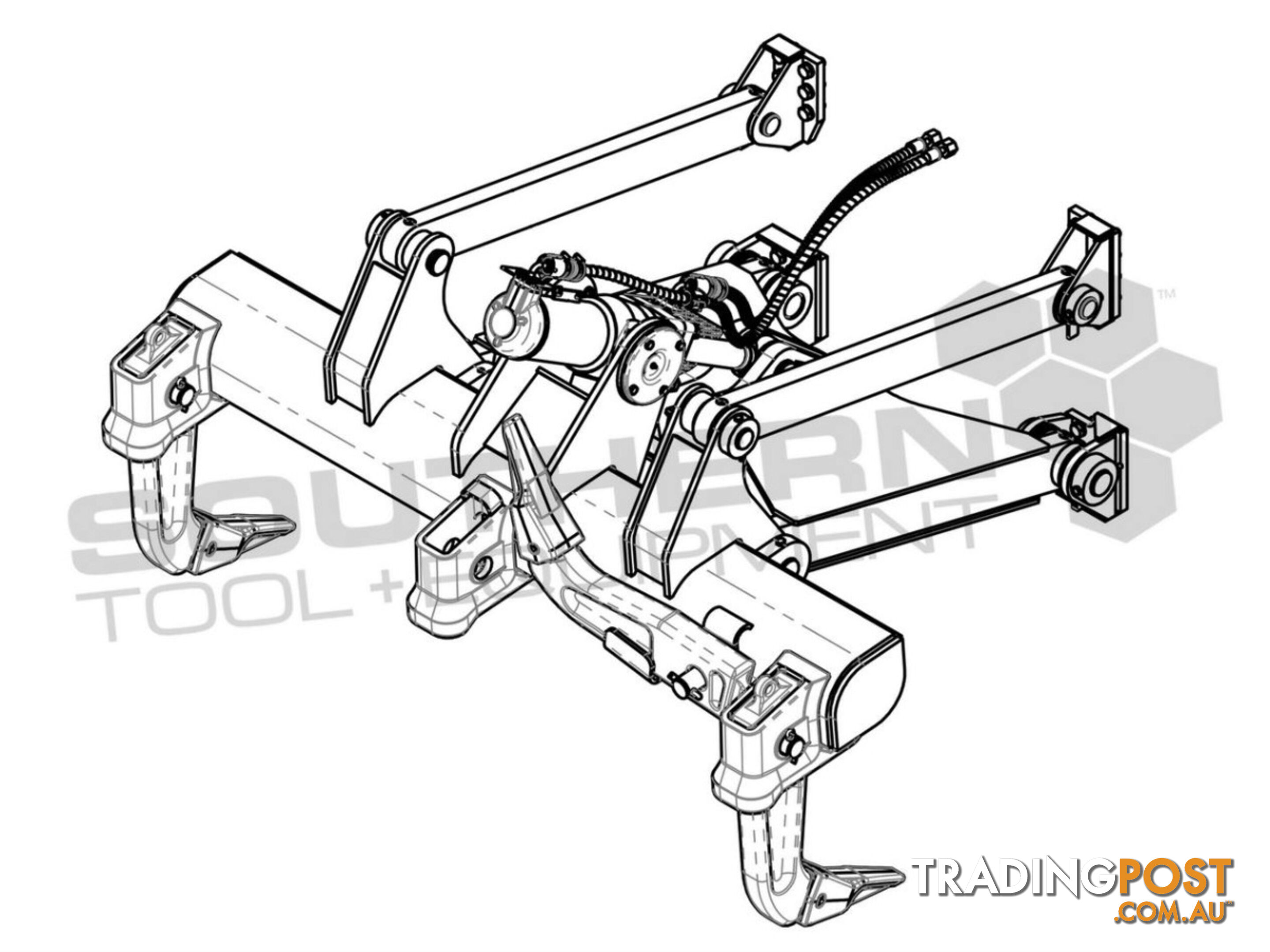 Caterpillar D6N D6M D5H Multi Shank Dozer Rippers