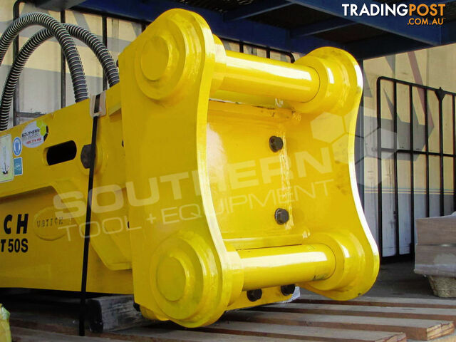 UBT50S Silence Hydraulic Hammer Rock Concrete Breaker Suit 10-16 Tonne Excavators 