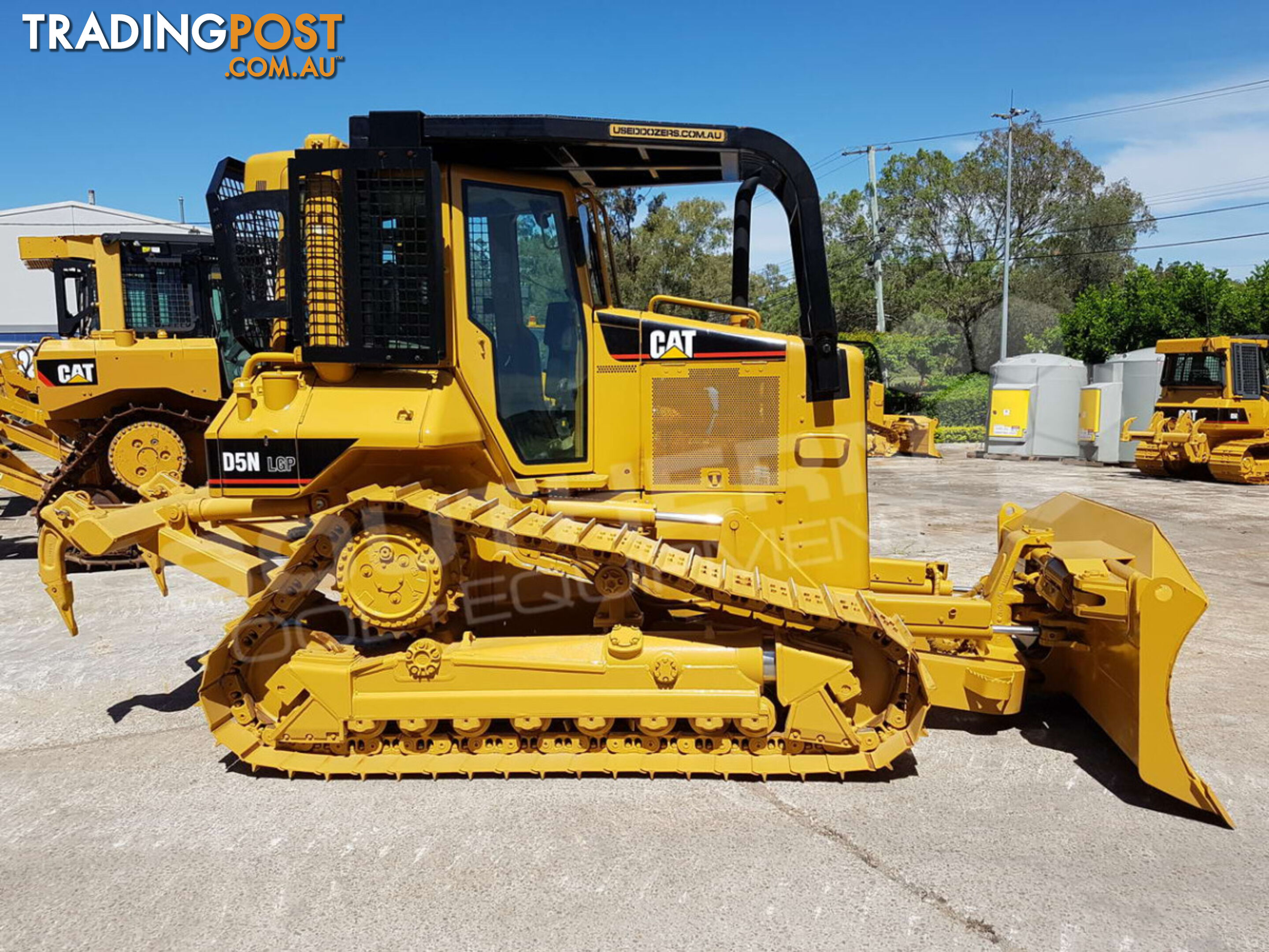 Caterpillar D5N LGP Bulldozer with Canopy Sweeps (Stock No. 2274)