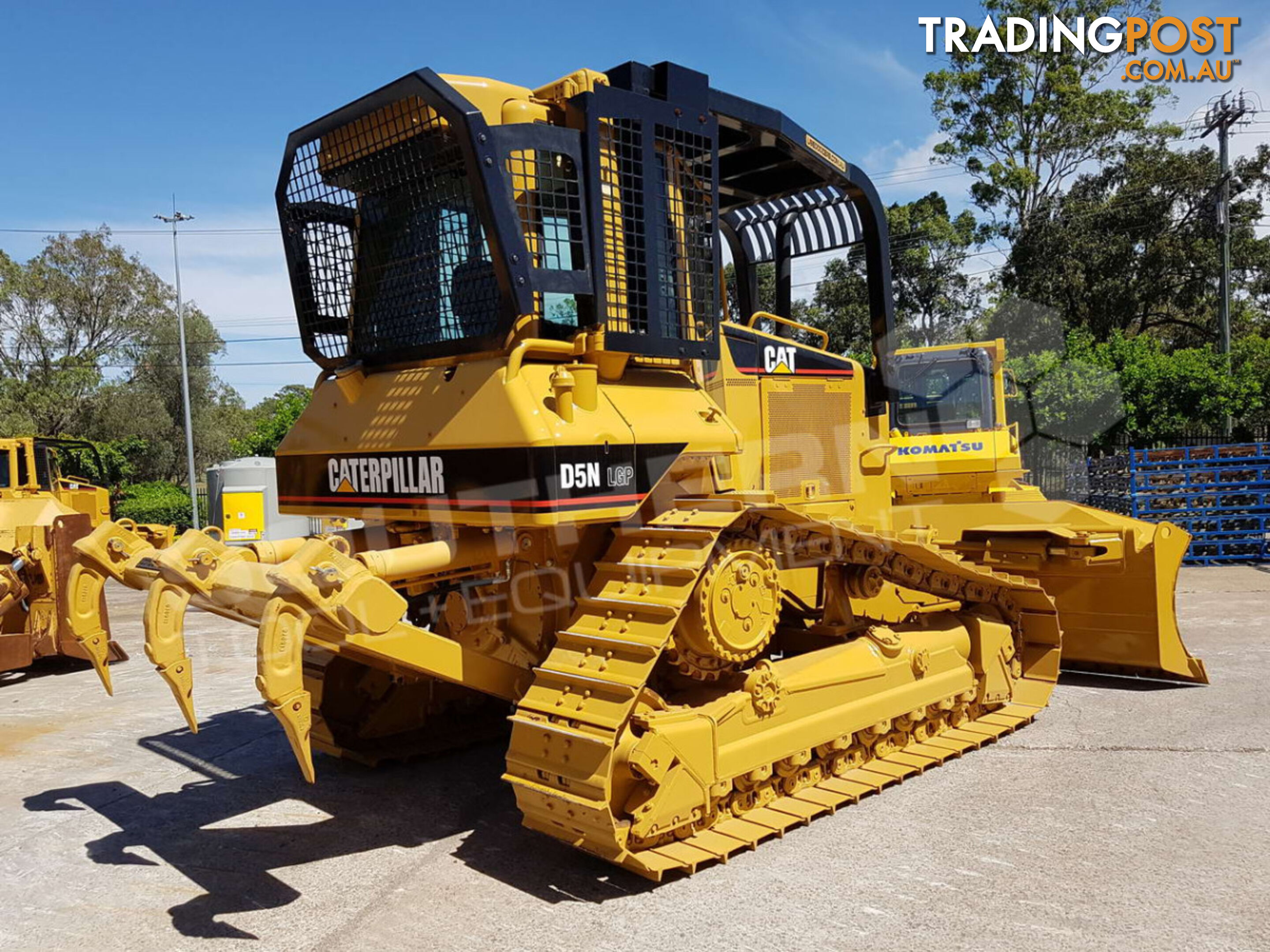 Caterpillar D5N LGP Bulldozer with Canopy Sweeps (Stock No. 2274)