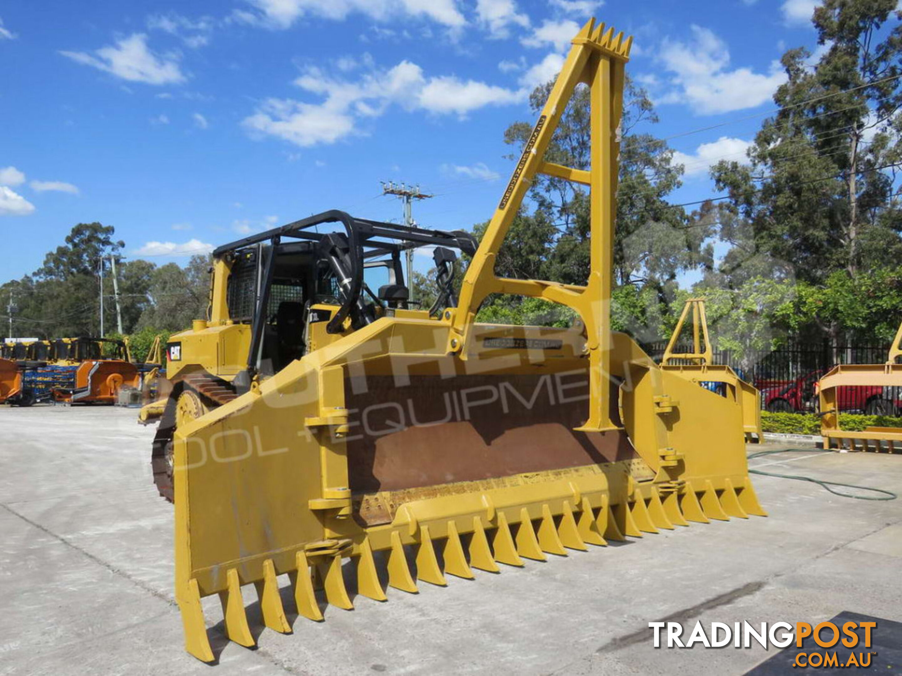 Caterpillar D6T XL VPAT Dozer w Stick Rakes & Tree Spear fitted (Stock No. 2315)