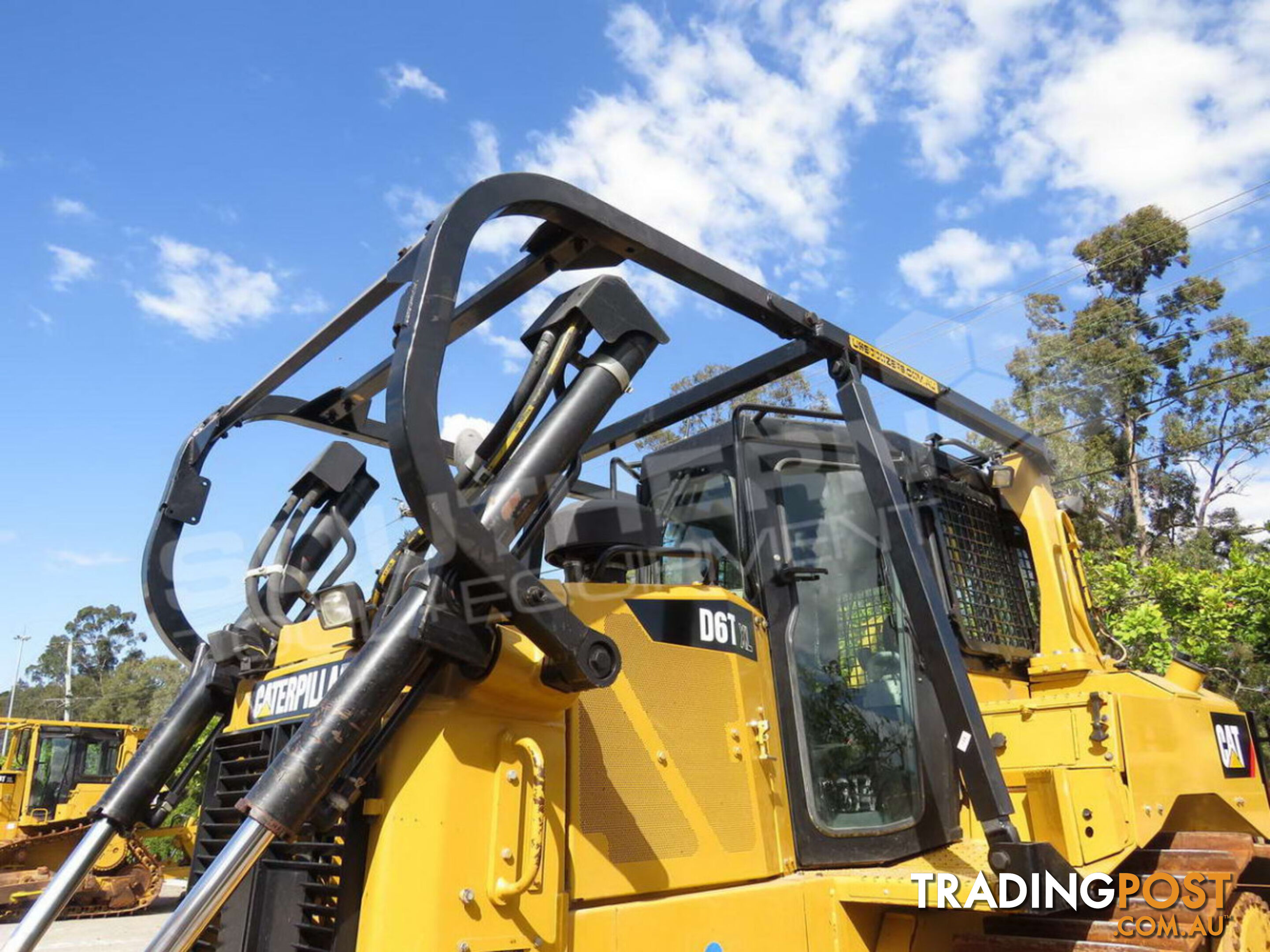 Caterpillar D6T XL VPAT Dozer w Stick Rakes & Tree Spear fitted (Stock No. 2315)