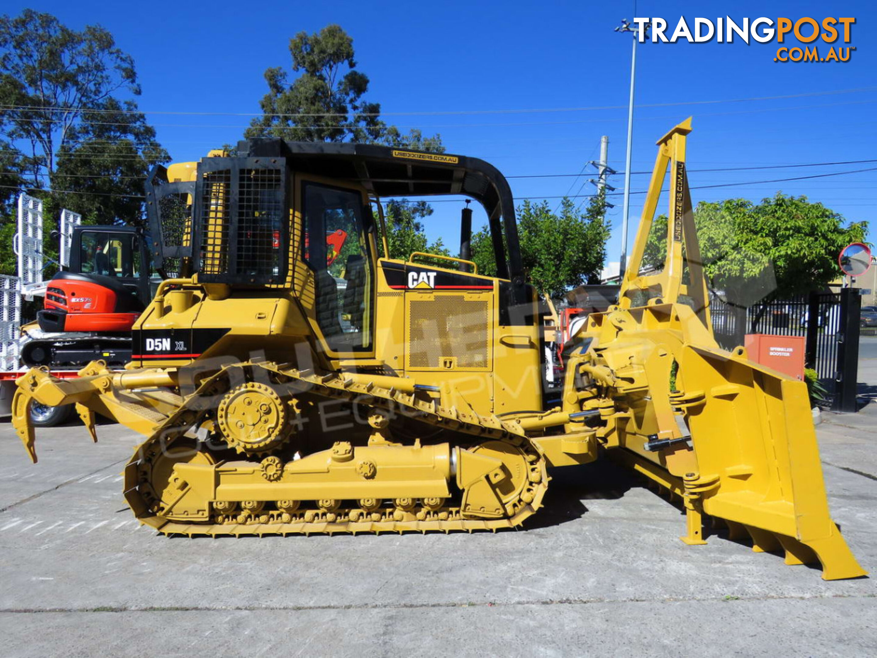 Caterpillar D5N XL Bulldozer with Stick Rake & Tree Spear (Stock No. 2281RP)