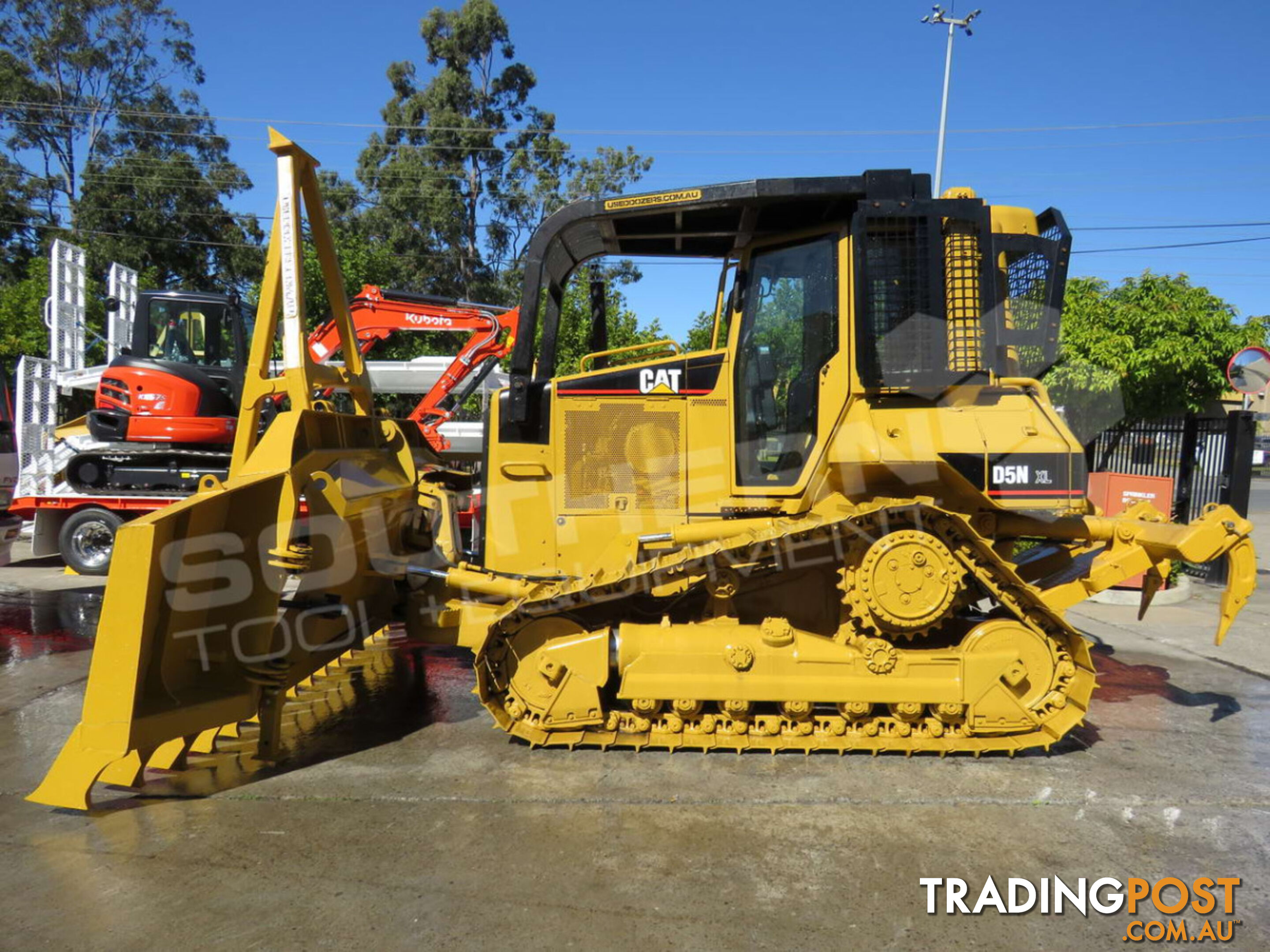 Caterpillar D5N XL Bulldozer with Stick Rake & Tree Spear (Stock No. 2281RP)