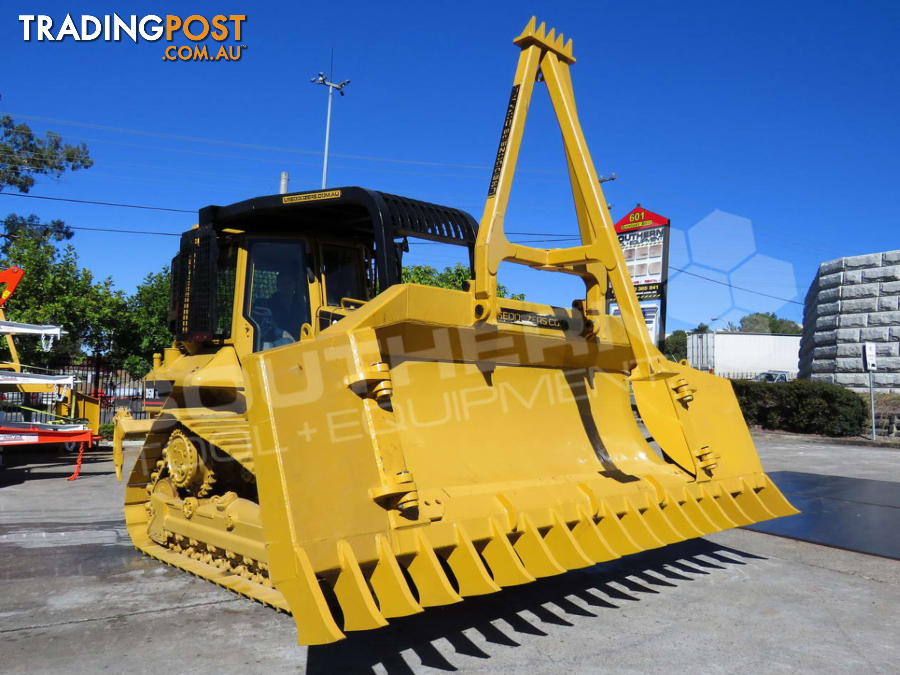 Caterpillar D5N XL Bulldozer with Stick Rake & Tree Spear (Stock No. 2281RP)