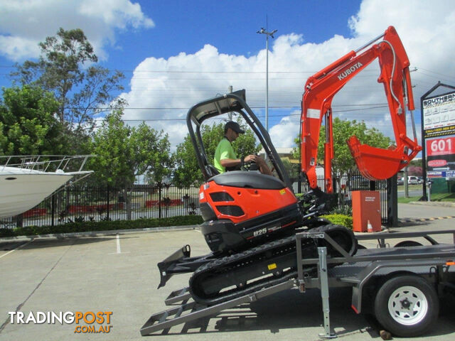  KUBOTA U25 2.5Ton Excavator + Interstate Trailers 4.5 Ton Plant Trailer