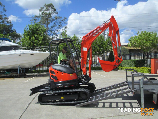  KUBOTA U25 2.5Ton Excavator + Interstate Trailers 4.5 Ton Plant Trailer