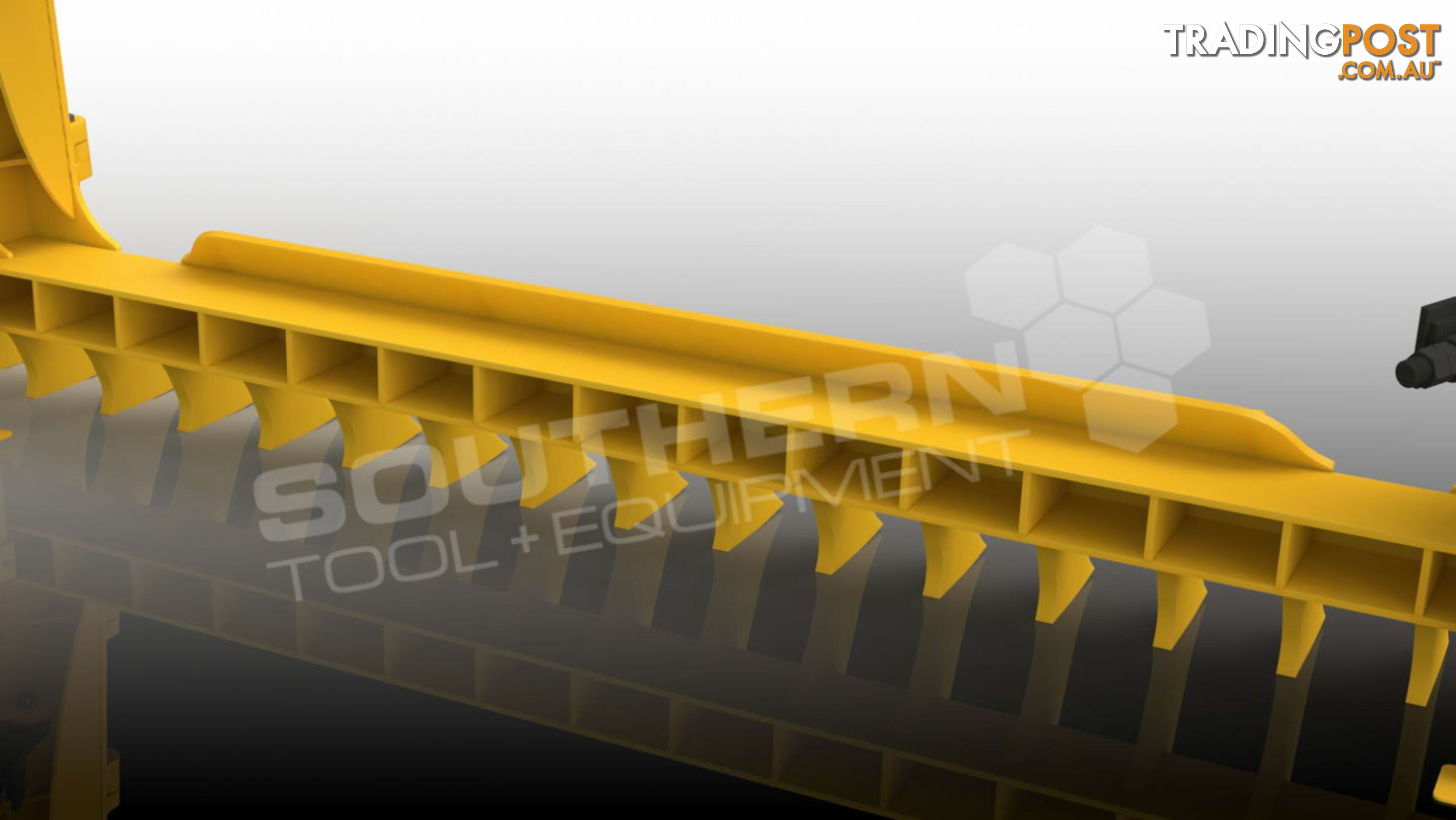 Heavy Duty Caterpillar D4K D5K Bi-Folding Stick Rake