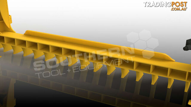 Heavy Duty Caterpillar D4K D5K Bi-Folding Stick Rake