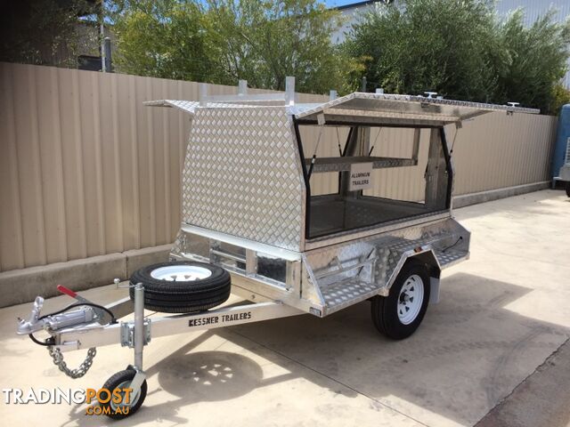 7x4 Tradesman Aluminium Canopy Trailer - photo 2 of 6