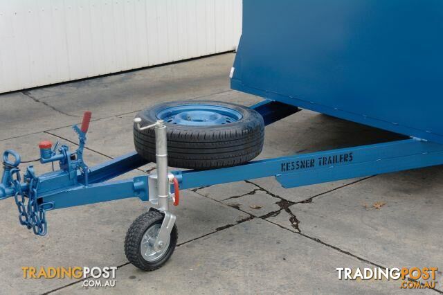 - 7X4 SQUARE CANOPY TRADESMAN TRAILER, PLANT AND EQUIPMENT TRAILER - photo 2 of 2