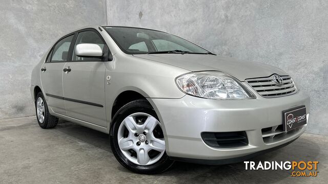 2005 TOYOTA COROLLA ASCENT ZZE122R 5Y SEDAN