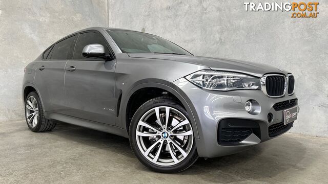 2016 BMW X6 XDRIVE30D COUPE STEPTRONIC F16 WAGON