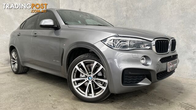 2016 BMW X6 XDRIVE30D COUPE STEPTRONIC F16 WAGON