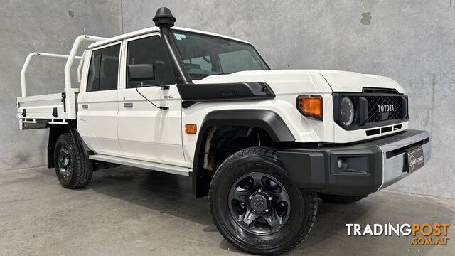 2025 TOYOTA LANDCRUISER GXL DOUBLE CAB GDJL79R CAB CHASSIS