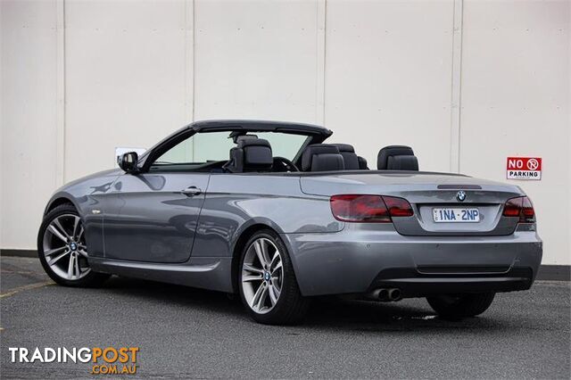 2009 BMW 3 SERIES 330D E93 MY10 CONVERTIBLE