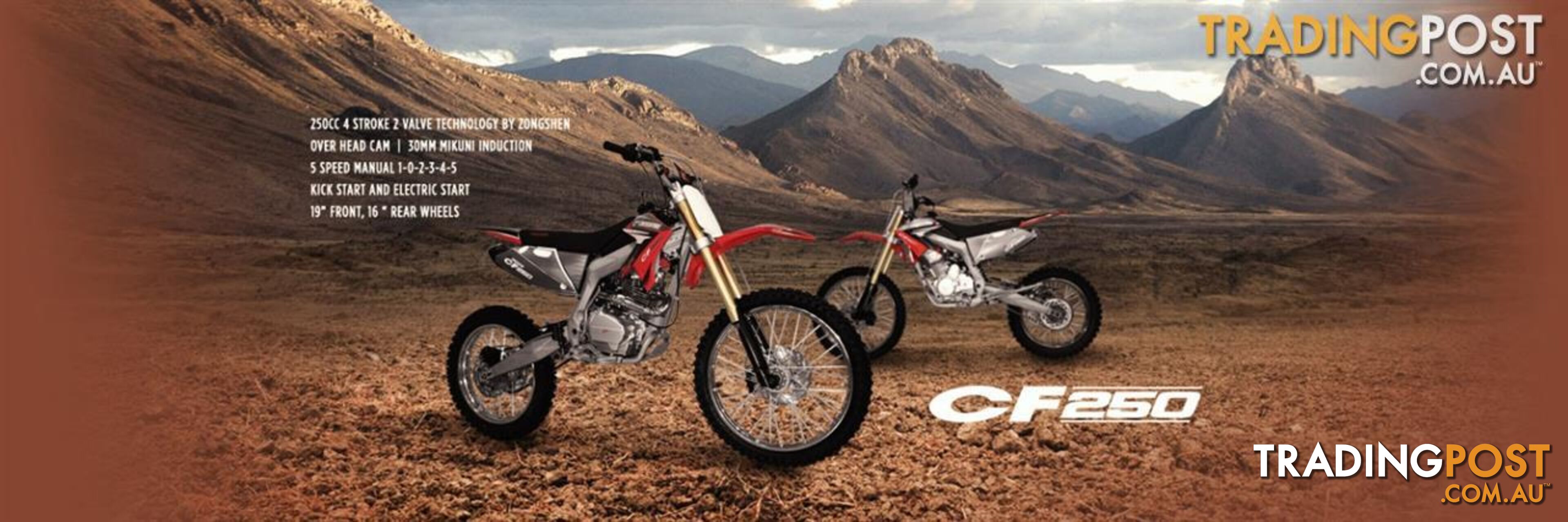 2014 CROSSFIRE CF250 250CC TRAIL