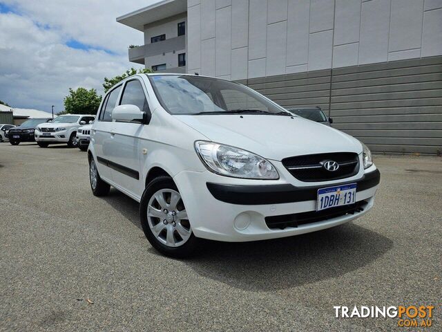 2009 HYUNDAI GETZ S TB MY09 HATCH, 5 DOORS, 5 SEATS