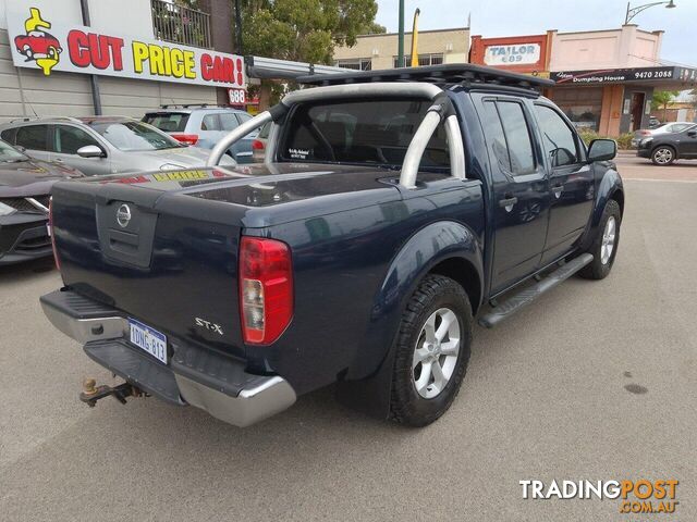 2010 NISSAN NAVARA ST-X (4X4) D40 UTE TRAY