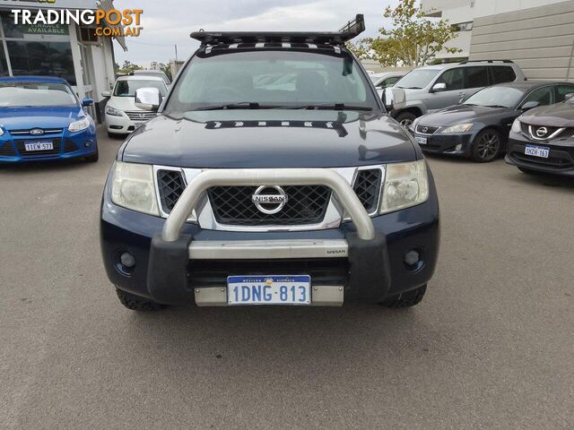 2010 NISSAN NAVARA ST-X (4X4) D40 UTE TRAY