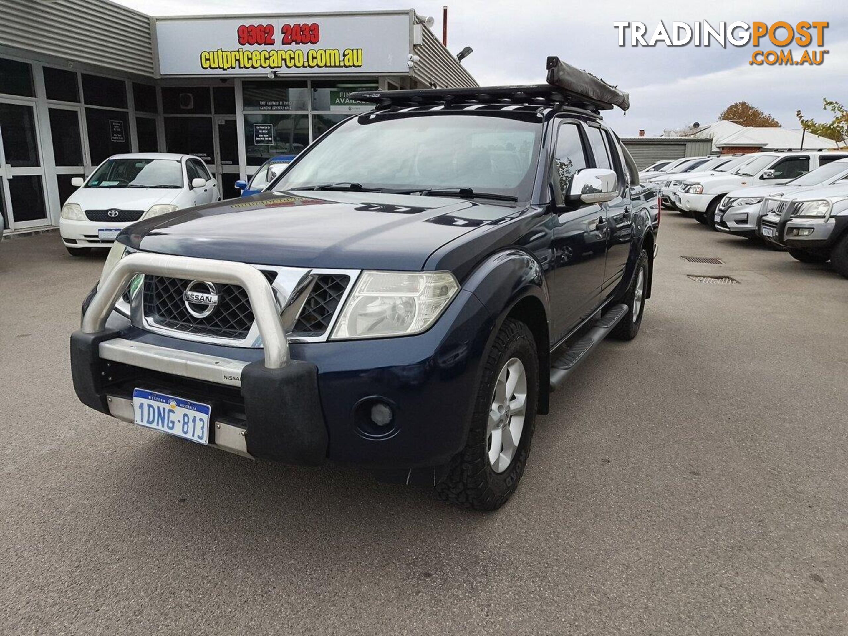 2010 NISSAN NAVARA ST-X (4X4) D40 UTE TRAY